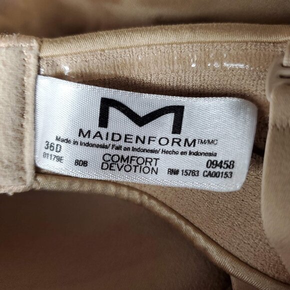 MAIDENFORM Comfort Devotion Extra Coverage T-Shirt Bra - Picture 2 of 4